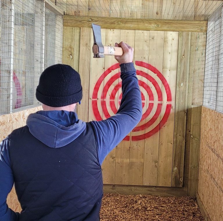 2022 Tapnell Farm New Axe Throwing enclosed range crop